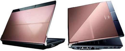 Fujitsu LifeBook P8010 Pink Gold Edition с модулем WWAN  