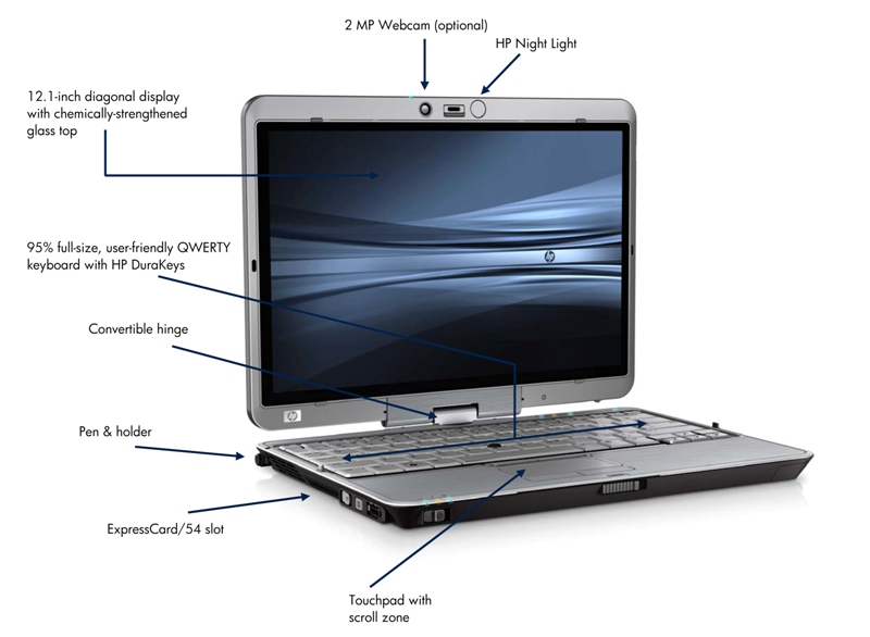 HP EliteBook 2730p Tablet PC