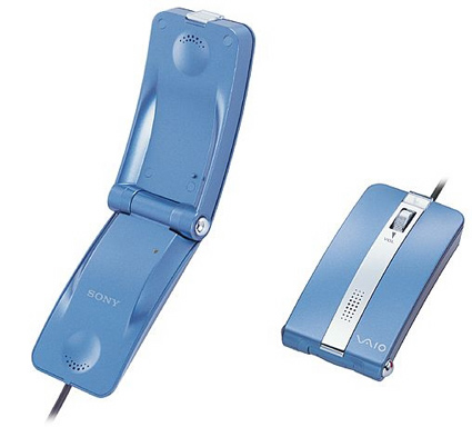 Sony mouse / VoIP phone combo Sony mouse / VoIP phone combo