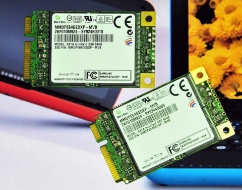 Samsung SATA SSD mini-PCI Express 