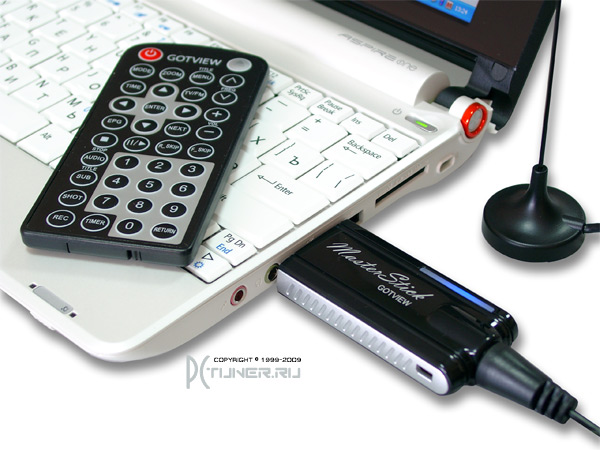 Нетбук и GoTView USB 2.0 Hybrid MasterStick