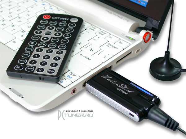 Нетбук и GoTView USB 2.0 Hybrid MasterStick Нетбук и GoTView USB 2.0 Hybrid MasterStick