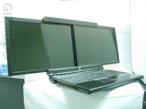 Gscreen Spacebook ноутбук с двумя экранами