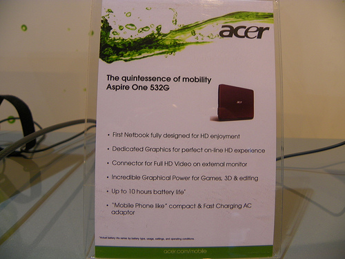 Acer Aspire One 532G