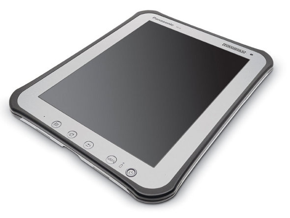 Защищенный планшет Panasonic Toughpad-FZ-A1. Вид спереди