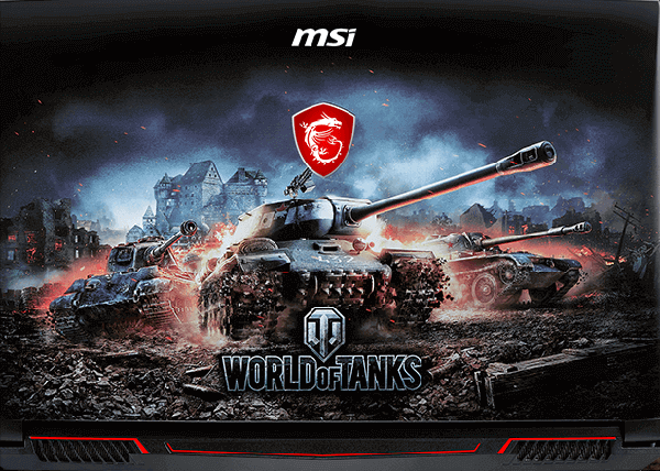  MSI GP62M World of Tanks Edition