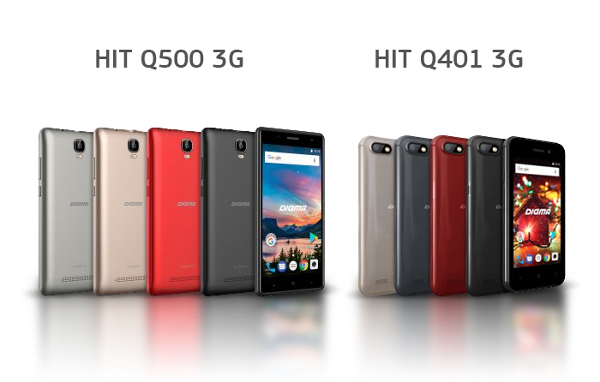 HIT Q401 3G и Q500 3G