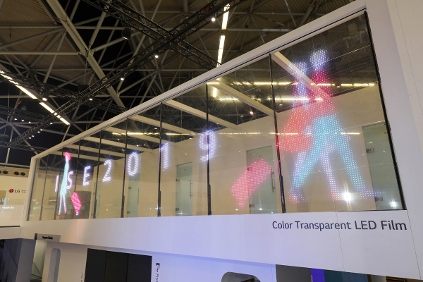 LG Color Transparent LED