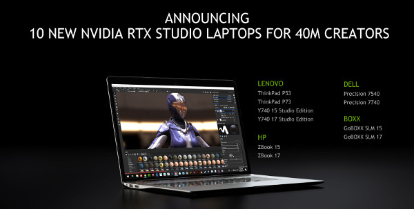 NVIDIA RTX™ Studio